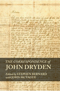 Titelbild: The correspondence of John Dryden 9781526136367