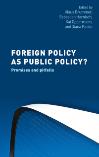 Imagen de portada: Foreign policy as public policy? 1st edition 9781526163868