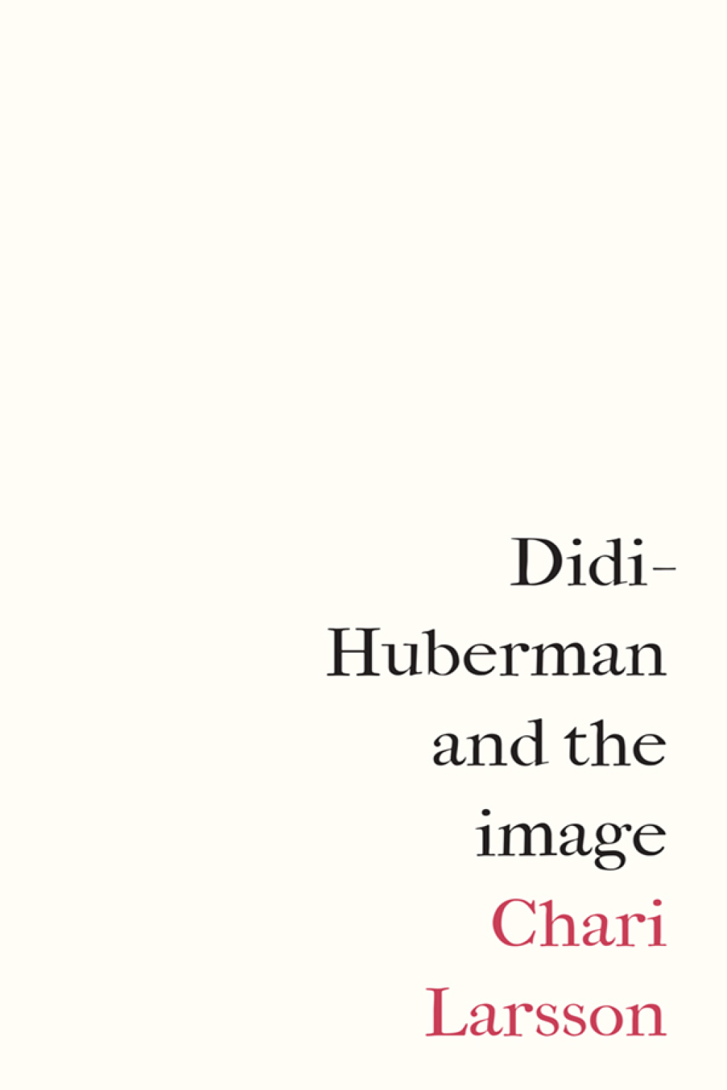 DidiHuberman and the image eBook