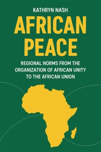 Cover image: African peace 9781526152817