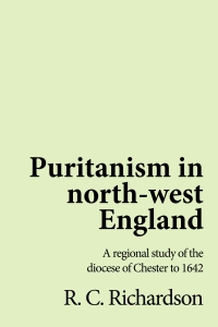 Cover image: Puritanism in north-west England