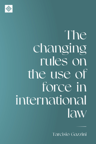 Imagen de portada: The changing rules on the use of force in international law 9780719058370