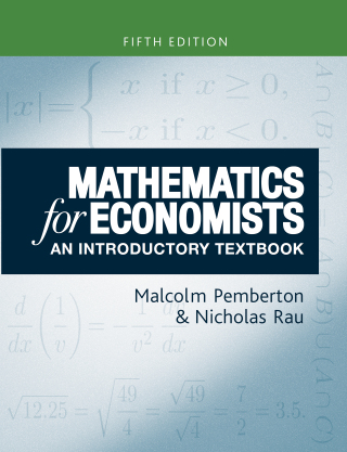 Omslagafbeelding: Mathematics for economists 9781526173539