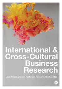 صورة الغلاف: International and Cross-Cultural Business Research 1st edition 9781473975897