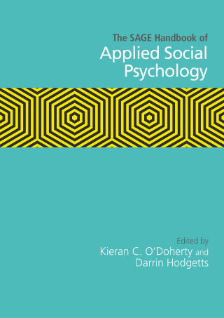 Cover image: The SAGE Handbook of Applied Social Psychology 1st edition 9781473969261