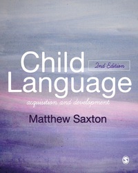 Cover image: Child Language 2nd edition 9781446295618