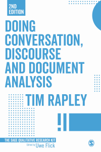 Imagen de portada: Doing Conversation, Discourse and Document Analysis 2nd edition 9781473913615