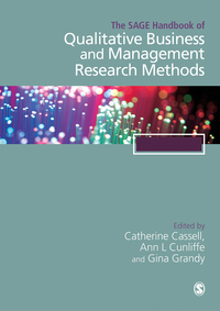 Cover image: The SAGE Handbook of Qualitative Business and Management Research Methods 1st edition 9781526429261
