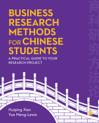 Imagen de portada: Business Research Methods for Chinese Students 1st edition 9781473926653