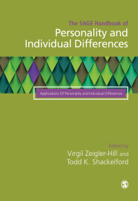 Imagen de portada: The SAGE Handbook of Personality and Individual Differences 1st edition 9781526445193