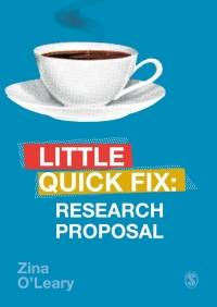 Titelbild: Research Proposal 1st edition 9781526456892