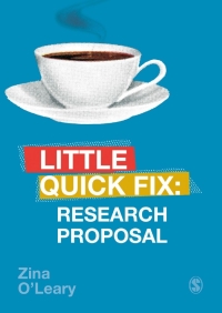 صورة الغلاف: Research Proposal 1st edition 9781526456892