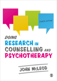 Cover image: Doing Research in Counselling and Psychotherapy 4th edition 9781526459480