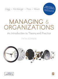 Omslagafbeelding: Managing and Organizations 5th edition 9781526460097