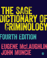 Cover image: The SAGE Dictionary of Criminology 4th edition 9781526436719