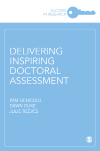 Cover image: Delivering Inspiring Doctoral Assessment 1st edition 9781526465016