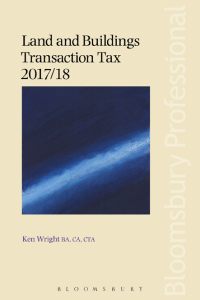 Cover image: Land and Buildings Transaction Tax 2017/18 1st edition 9781526500694