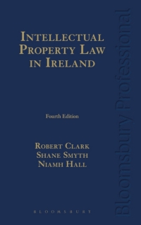 Cover image: Intellectual Property Law in Ireland 4th edition