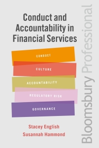 表紙画像: Conduct and Accountability in Financial Services 1st edition 9781526505200
