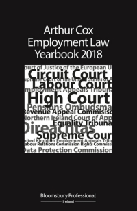 Imagen de portada: Arthur Cox Employment Law Yearbook 2018 1st edition
