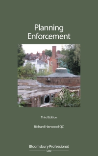 Cover image: Planning Enforcement 3rd edition 9781526506726