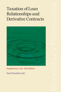 صورة الغلاف: Taxation of Loan Relationships and Derivative Contracts - Supplement to the 10th edition 1st edition 9781526507068