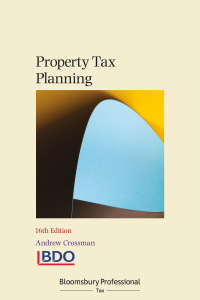 Cover image: Property Tax Planning 16th edition 9781526507358