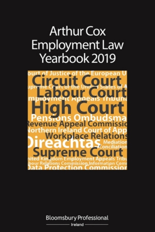 Cover image: Arthur Cox Employment Law Yearbook 2019 1st edition