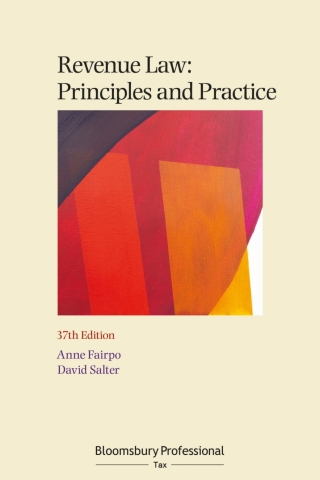 Imagen de portada: Revenue Law: Principles and Practice 1st edition 9781526511126