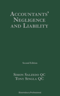 Titelbild: Accountants’ Negligence and Liability 2nd edition 9781526512451