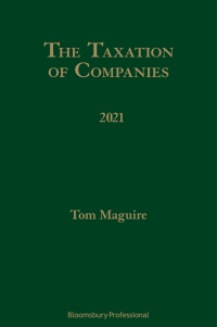 Omslagafbeelding: The Taxation of Companies 2021 1st edition