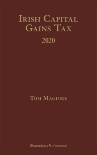 صورة الغلاف: Irish Capital Gains Tax 2020 1st edition