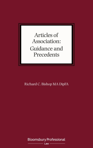 Cover image: Articles of Association: Guidance and Precedents 1st edition 9781526514325
