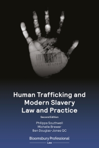 Titelbild: Human Trafficking and Modern Slavery Law and Practice 2nd edition 9781526514783