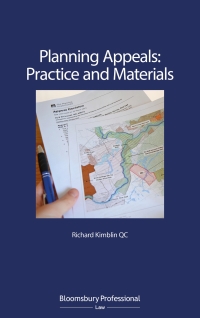 Imagen de portada: Planning Appeals: Practice and Materials 1st edition 9781526515292