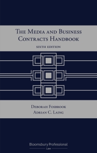 Cover image: The Media and Business Contracts Handbook 6th edition 9781526515452