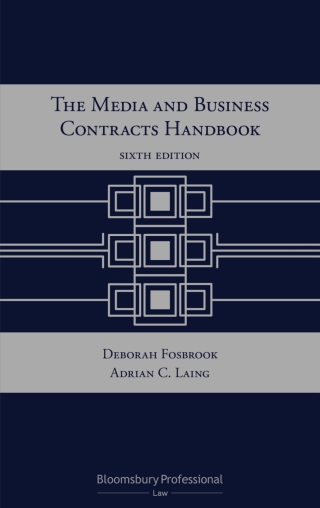 Cover image: The Media and Business Contracts Handbook 6th edition 9781526515452