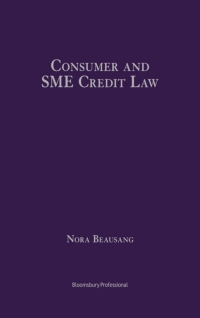 Omslagafbeelding: Consumer and SME Credit Law 1st edition