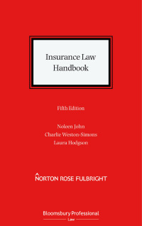 Cover image: Insurance Law Handbook 5th edition 9781526515919