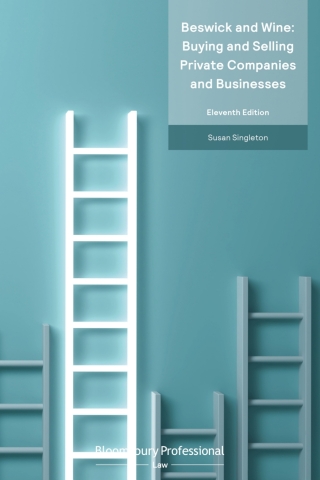 Cover image: Beswick and Wine: Buying and Selling Private Companies and Businesses 11th edition 9781526516121