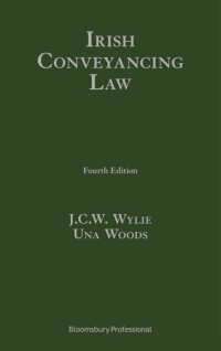 صورة الغلاف: Irish Conveyancing Law 4th edition