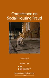表紙画像: Cornerstone on Social Housing Fraud 2nd edition 9781526516985