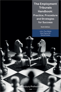 Imagen de portada: The Employment Tribunals Handbook: Practice, Procedure and Strategies for Success 6th edition 9781526517166