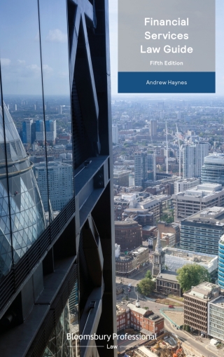 Cover image: Financial Services Law Guide 5th edition 9781526517784