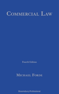 Cover image: Commercial Law 1st edition