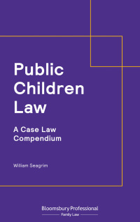 Omslagafbeelding: Public Children Law: A Case Law Compendium 1st edition 9781526518705