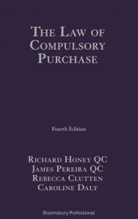 Imagen de portada: The Law of Compulsory Purchase 4th edition 9781526518835