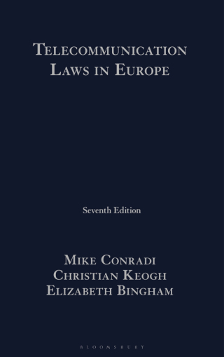 Cover image: Telecommunication Laws in Europe 7th edition 9781526518958