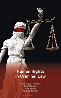 Imagen de portada: Human Rights in Criminal Law 1st edition 9781526519511