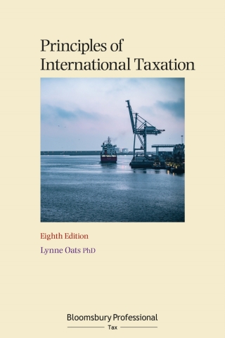 Cover image: Principles of International Taxation 8th edition 9781526519559